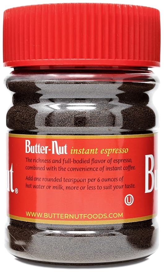 Butter-Nut Instant Espresso Coffee, 2 Ounce (Pack of 6)