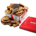 David’s Cookies Gourmet Assorted Cookies and Brownies Gift Basket - 12 x 1.5oz fresh baked cookies and 10 x 2oz individually wrapped brownies - Great for Sharing, Ideal Gift for All Special Occasions
