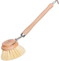 REDECKER Tampico Fiber Bristle 2-Inch All-Purpose Kitchen Dish Scrub Brush with Beechwood Handle - Bamboo Dish Brush Alternative for Pots, Pans, and Kitchen Utensils - Wood Dish Brush