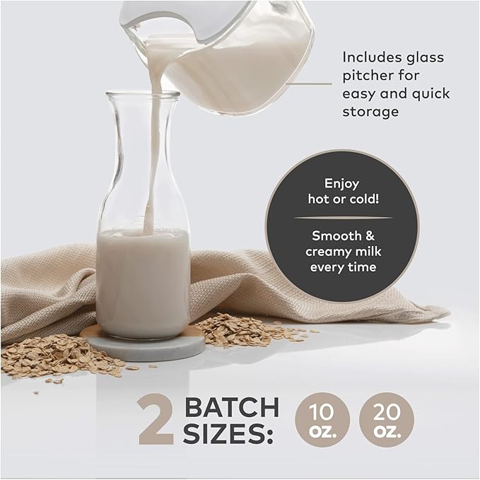 ChefWave Milkmade Non-Dairy Milk Maker with Intermix Hand Blender & Milk Frother (3 Items)