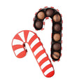 Vermont Nut Free Chocolates Candy Cane Box of Truffles – Nut Free & Kosher Gourmet Chocolate Holiday Gift Box (8 Pieces, 5.25 oz)