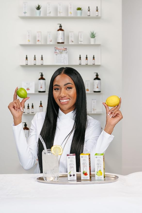 Pure Inventions - Lemon Lime Water Infusion Drops - Antioxidants, Vitamin C & Electrolytes - Health & Wellness Drink - Immunity Support -Sugar Free, Zero Calorie, No Artificial Sweeteners -12 Servings