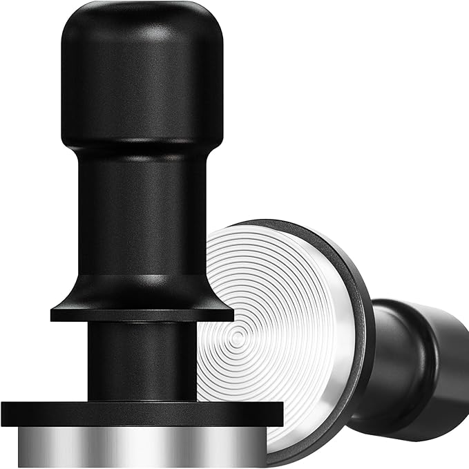 PUSEE 51mm Espresso Tamper - Premium Calibrated Coffee Tamper with Spring Loaded 30lb Pressure, Stainless Steel