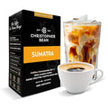 Christopher Bean Coffee - 396 servings, 30 to 1 Blend Bag in Box Liquid Instant Coffee or Cold Brew Coffee Concentrate - Hot or Iced Coffee - Sumatra Brew