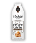 Elmhurst 1925 Cinnamon Churro Cashew Creamer - Dairy-Free, Vegan, Kosher, Low Sugar, Shelf Stable Creamer Made with Cashew & Oat Milk for Healthier Coffee, Latte and Smoothies - 25.4 Ounce (Pack of 6)