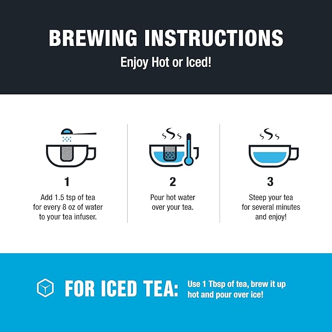 Tiesta Tea - Cocoa Mocha, Loose Leaf, Tiramisu Coffee Black Tea, Premium Blend, High Caffeinated Holiday, Make Hot or Iced Brews Up to 200 Cups, 16 Ounce Resealable Bulk Pouch
