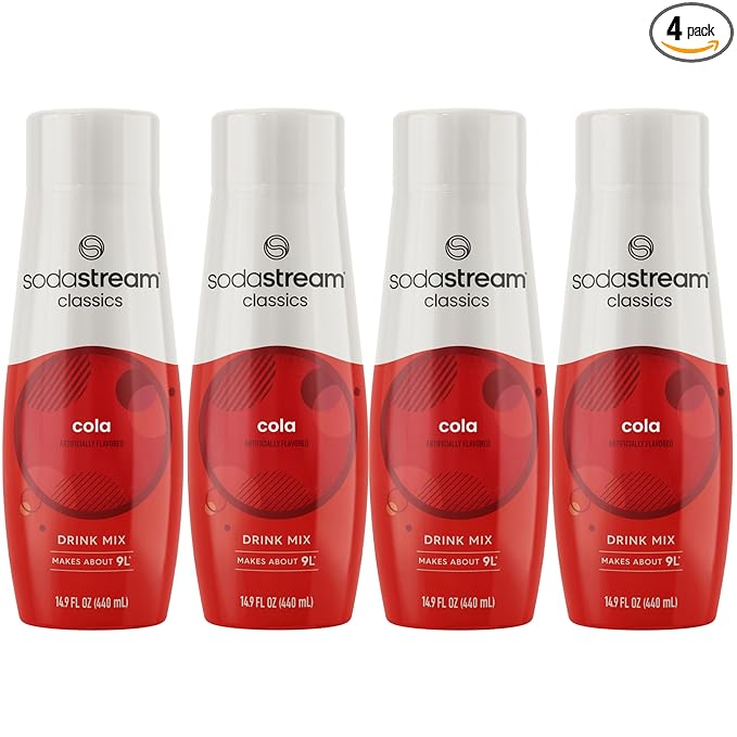 SodaStream Cola, 14.8 Fl Oz (Pack of 4)