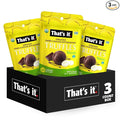That's it Organic Dark Chocolate & Banana Truffles. 100% Plant-Based, Vegan, Gluten-Free, All Natural (3 Pack)
