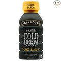 Java House Cold Brew Coffee Ready to Drink Bottles - Pure Black - 6 Pack of 8oz Bottles - 100% Arabica Coffee