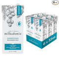 milkadamia Macadamia Milk - Unsweetened - 32 Fl Oz (Pack of 6) - Lactose Free, Vegan, Shelf Stable, Plant Based, Non Dairy, Dairy Free