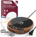 SourKeeper Pro - Larger Dough & Sourdough Starter Warmer, 2026 Upgrade Dough Proofing Warming Mat, Dough Temp Probe, 1°F Control (70–110°F), 24H Timer, Real-Time Monitoring, for Serious Bakers