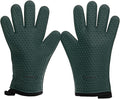 Kitchen perfection Silicone Smoker Oven Gloves -Extreme Heat Resistant BBQ Gloves -Handle Hot Food Right on Your Grill Fryer Pit|Waterproof Oven Mitts |Superior Value Set+3 Bonuses