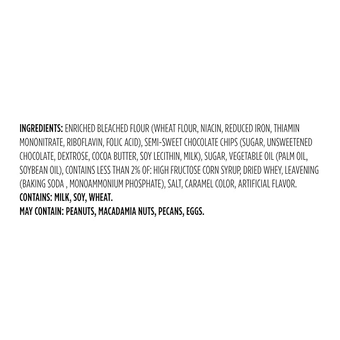 Amazon Grocery, Chocolate Chip Cookies, 13 Oz (Previously Happy Belly, Packaging May Vary)