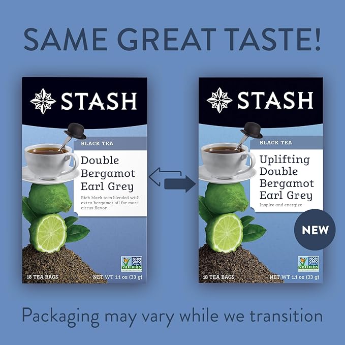 STASH Black Tea Variety Pack – Caffeinated, 6 Boxes of 18-20 Tea Bags Each – Orange Spice, Peach, Double Bergamot Earl Grey, Chai Spice, Super Irish Breakfast & Breakfast in Paris