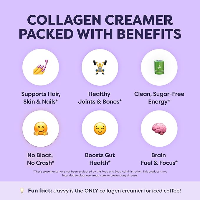 Collagen Protein Coffee Creamer Sweet Cream - Made with Grass Fed Pasture Raised Collagen - Hair, Skin & Nail support with Energy-Boosting MCTs, Keto Friendly, Lactose Free & Gluten Free, 0g of Sugar, 11g of Protein