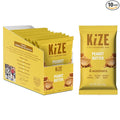 KiZE Energy Bars - Peanut Butter - Gluten Free, Non-GMO, and High Protein Meal Replacement Energy Bars, Clean and Simple Food Ingredients - 10g High Protein Snacks, (10 Count)