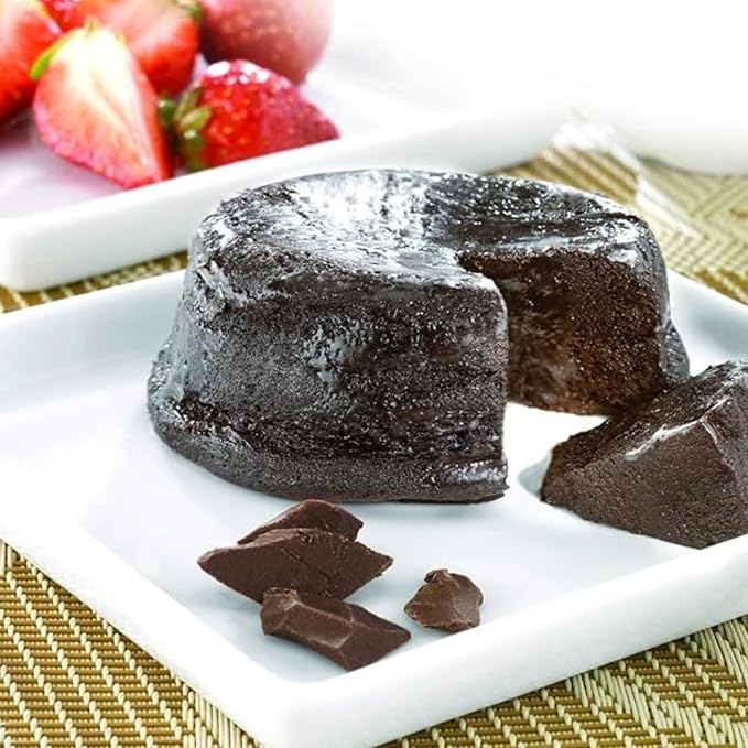 Nutmeg State Nutrition - High Protein Chocolate Mug Cake Mix, 15g Protein, 120 Calories, 3g Sugar, Low Fat, 7 Servings Per Box (1 Box (7 Servings), Chocolate Fudge Cake)