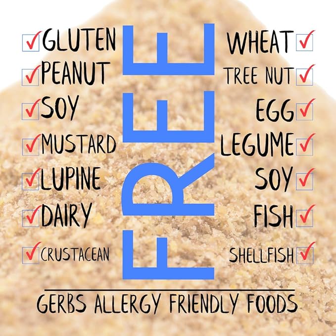 Ground Raw Flax Seed Meal by Gerbs - 4 LBS - Top 11 Food Allergen Free & Non GMO - Vegan & Kosher – Premium Full Oil Content Flax Protein Powder