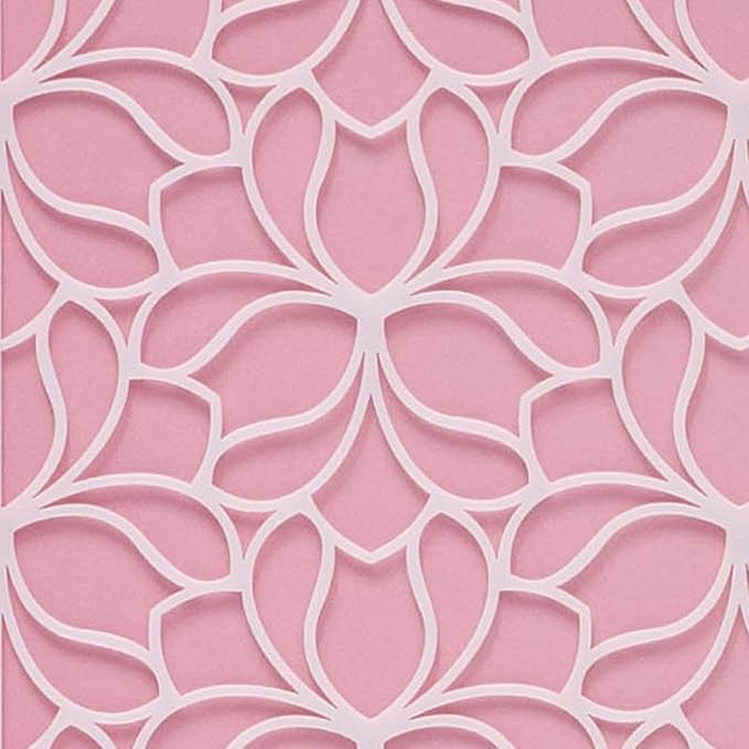 Large Cake Decorating Stencil (IRIE) Iris Flower Pattern