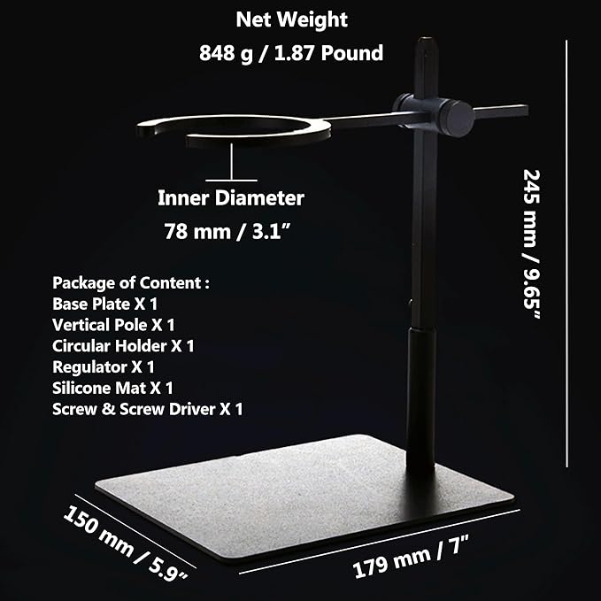 Pour Over Coffee Station Coffee Dripper Stand Adjustable Coffee Filter Holder