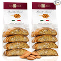 Italian Semi-Soft Almond Biscotti | Made in Tuscany, Italy | Stildolce Traditional Authentic Biscuits, Pack of 2