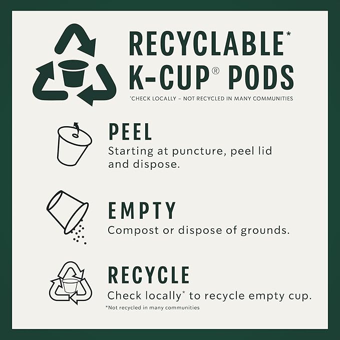 Starbucks K-Cup Coffee Pods, Medium Roast Coffee, Breakfast Blend for Keurig Brewers, 100% Arabica, 6 boxes (60 pods total)