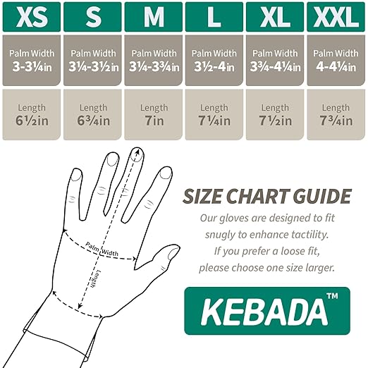 Kebada W1 Work Gloves for Men and Women, Touchscreen PU Coated Gloves with Grip, 50 Pairs Bulk Pack, Ideal for Warehouse Package Handling, Construction, Gardening, Green Medium