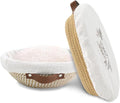 Banneton Bread Proofing Basket Set of 2, 9 10 11 inches Round & Oval Cotton Rope Sourdough Bread Baking Supplies Proofing Bowls with Liners & Covers Gifts for Bakers Women Wife Mom