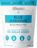 Blue Hawaiian Electrolytes Drink Mix | 30 Servings | Organic Coconut Water, Blue Spirulina & 5 Key Electrolytes | Supports Hydration, Electrolyte Balance & Muscle Recovery* | No Sugar Added