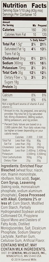 Betty Crocker Super Moist German Chocolate Cake Mix - 15.25 oz