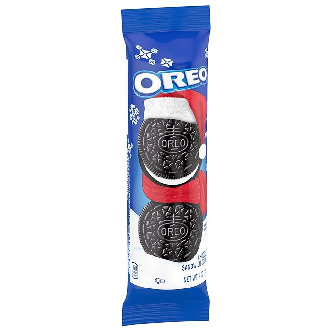 OREO Chocolate Sandwich Cookies, Holiday Cookies, 4 oz Stocking Stuffer Pack