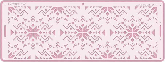 Long Border Cake Stencil, 4" x 12.75" (JAAD)
