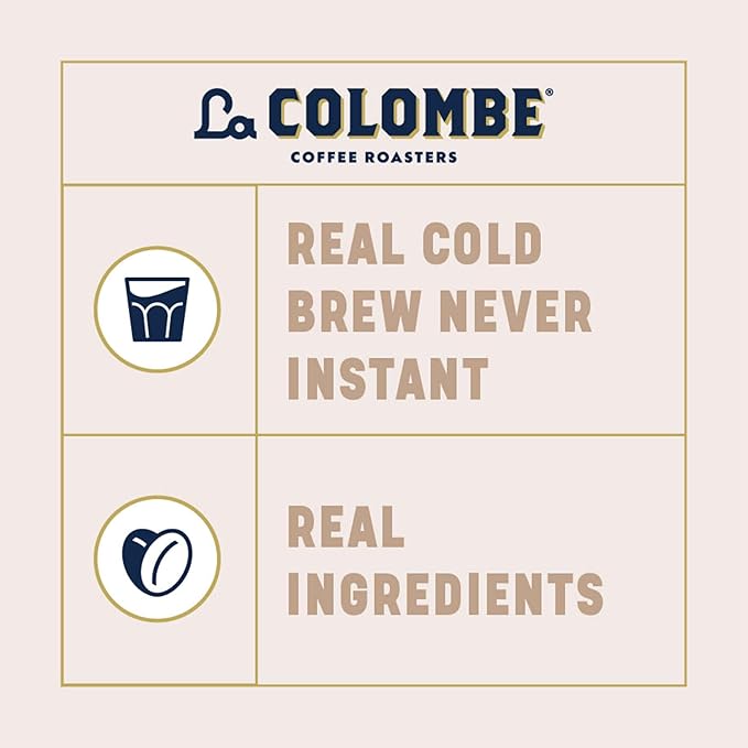 La Colombe Coffee, Triple Draft Latte, 11 fl oz Cans (Pack of 12), Coffeehouse Quality Cold Brew, Specialty Grade Coffee Beans, Ready-to-Drink On-the-Go