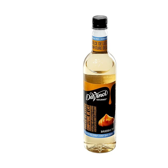 DaVinci Gourmet Sugar-Free Dulche De Leche Syrup, 25.4 Fluid Ounces (Pack of 1)