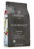 Lifeboost Organic Espresso Beans Whole – USDA Organic, Low Acid, Mold-Free Dark Roast Coffee – Whole Bean, Single Origin, High Caffeine Arabica – 12 oz Bag