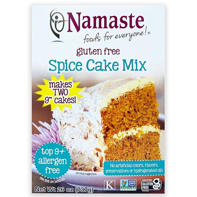 NAMASTE FOODS MIX CAKE SPICE WFGFDF 26OZ