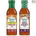 Walden Farms Syrup Variety Pack – Pancake & Maple Walnut – Zero Calorie, Sugar-Free, Low Carb, Keto-Friendly, Gluten-Free, Vegan – 12 oz Bottles (Pack of 2)