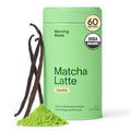 Morning Made Vanilla Flavored Ceremonial Grade Matcha Powder | 8.46oz (240g) Resealable Tin | 60 Servings Premium Japanese Green Tea | Sweetened with Organic Sugar | Rich in Antioxidants & Energy Boosting