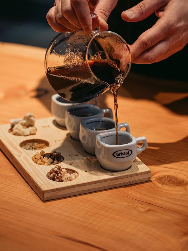 Bristot L‘americano Filter Coffee | Italian Coffee Beans | 100% Arabica | Dark Roast | 2.2lbs/1kg - 6 Bags