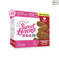 Sweet Loren's Vegan Breakfast Biscuits | Cinnamon Sugar | 4g Protein, 19g Whole Grains | Plant Based, Gluten Free, Dairy Free, Nut Free Snacks | 3 Pack (15 Total Biscuits, 1.6 ounce each)