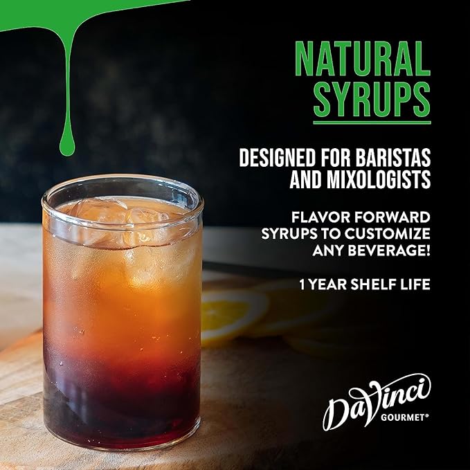 DaVinci Gourmet Lavender Syrup 25.4 Fl Oz (Pack of 3) + 1/4 Oz Syrup Pumps (Pack of 3)