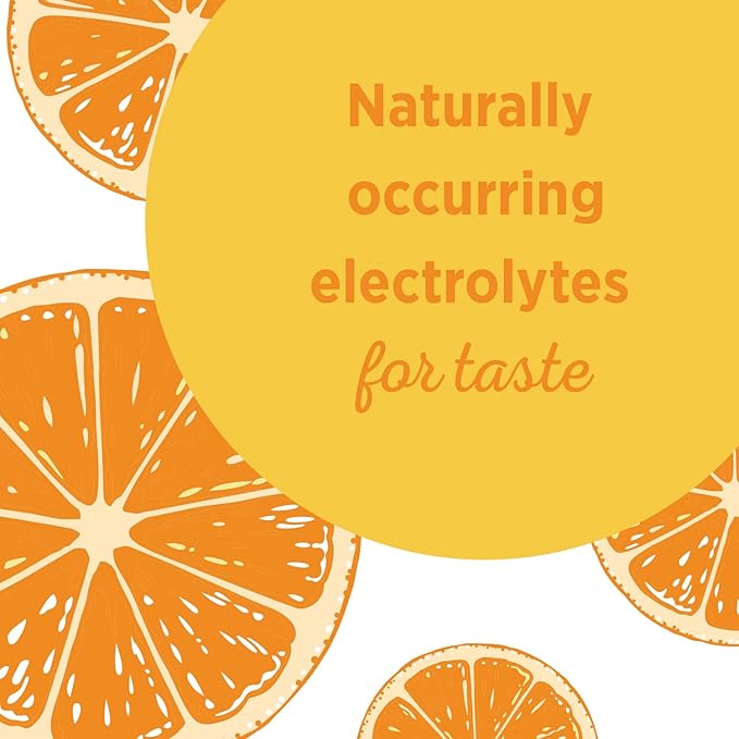 Poland Spring Sparkling Water, Orange, 16.9 oz. Bottles (Pack of 8)