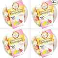 4 Pack Krunchy Melts Original Meringue Cookies | Rainbow Vanilla Flavor 4-Pack | Only 80 Calories Per Serving | Fat Free, Gluten Free, Dairy Free (4 Oz)