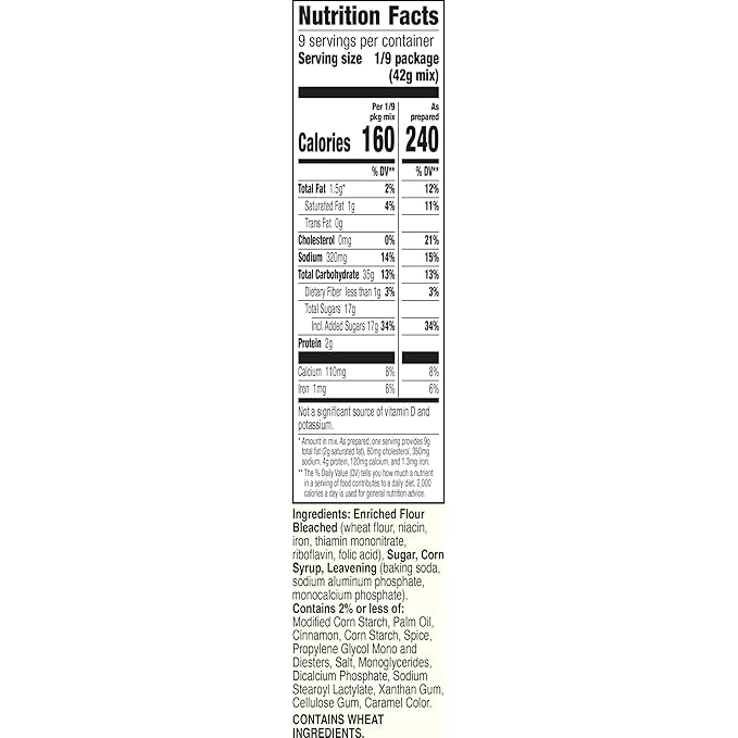 Betty Crocker Delights Super Moist Spice Cake Mix, Holiday Baking, 13.25 oz (Pack of 12)