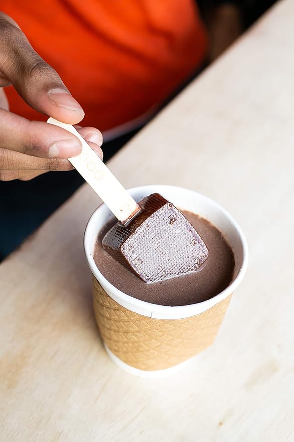 Popbar - Hot Chocolate Sticks - 6 Pack Variety Gift Pack Set Kit- 2 Dark, 2 Milk & 2 Vanilla White. Ideal for Holidays, Valentine's Day, Birthdays, Thanksgiving, Christmas, Hanukkah, Cocoa Bomb Lovers