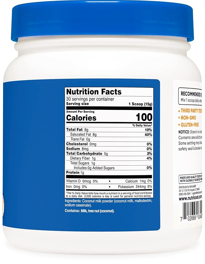 Nutricost Coconut Milk Powder 1LB