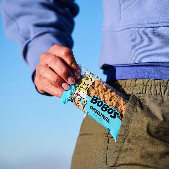 Bobo's Original Oat Bars, Gluten Free, Non-GMO, Whole Grain Oats, Pack of 12 | Snack Bars | On-the-Go | Made with Simple Ingredients
