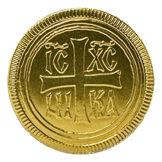 Foiled Again! Chocolate St. Nicholas Day Coins - Belgian Milk Chocolate Coins - Bright Colorful Foils - Beautiful Feast of St. Nicholas Designs - Sealed, Resealable Bag - 1 pound