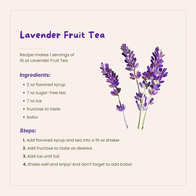 Bossen Concentrated Syrup_5.5 lb (Lavender)