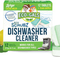 Dishwasher Cleaner, Heavy Duty, Septic Safe, Removal of Odors, Limescale, Smell, Grime, and Calcium - 12 Tablets - 12 Month Supply - Unscented